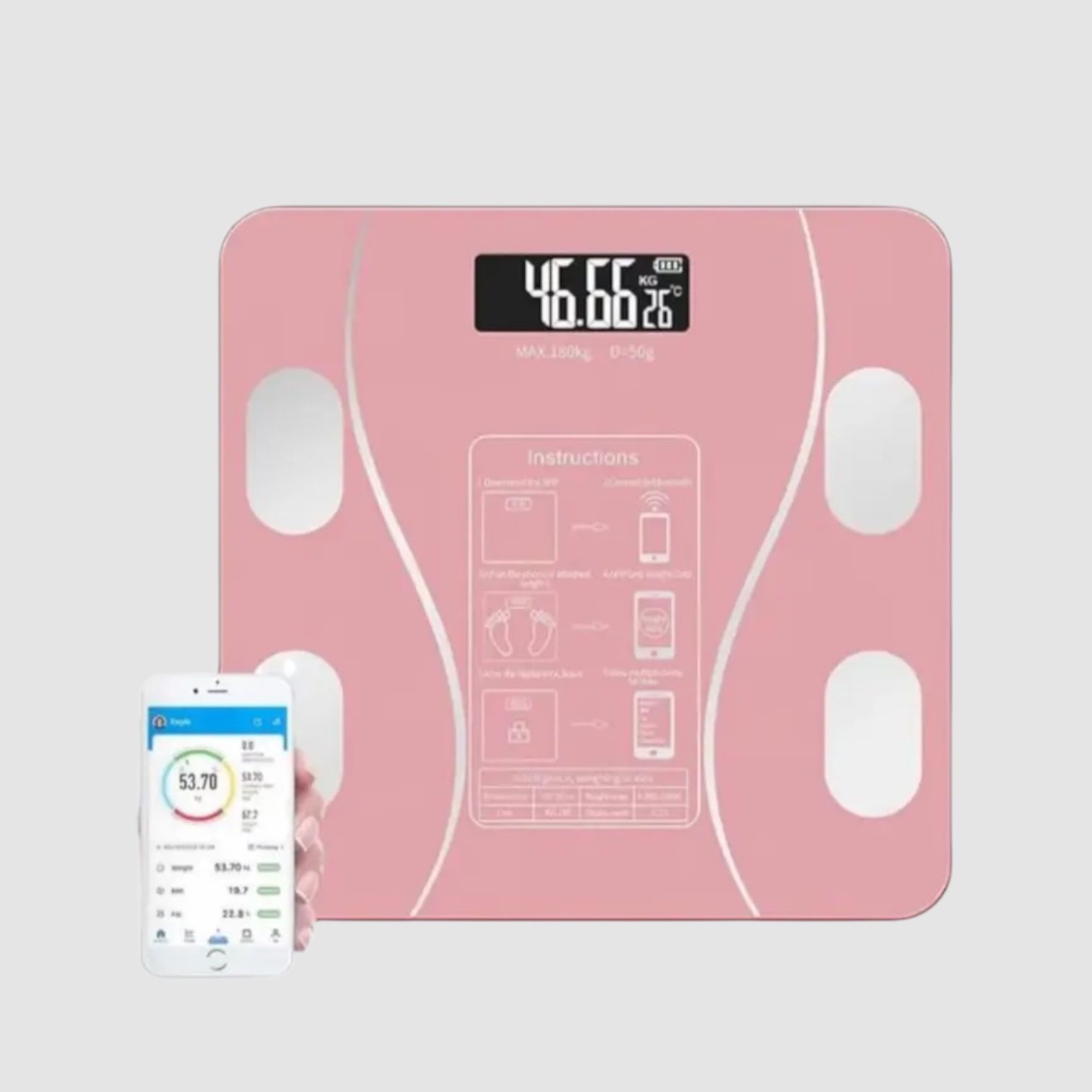 Balanzas digitales Bluetooth