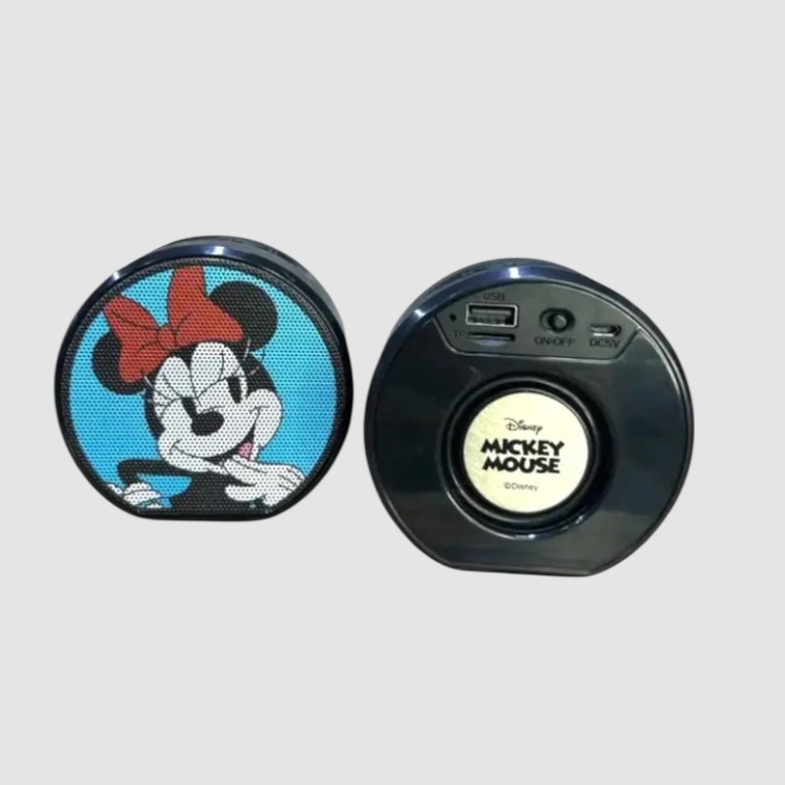 Parlante circular Mickey/ Minnie - Bluetooth FM