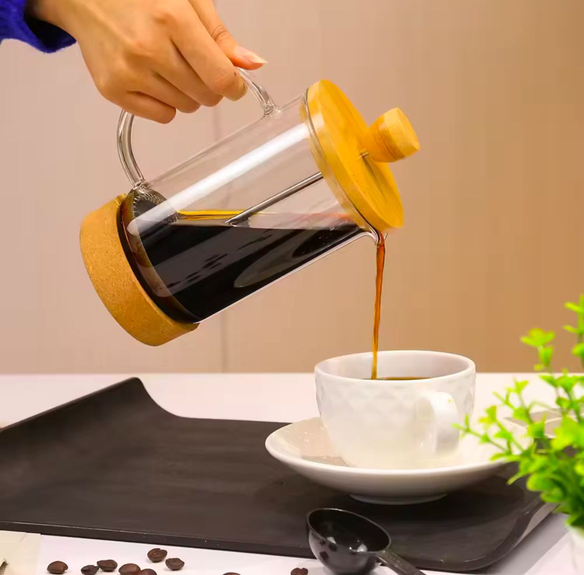 Cafetera de Prensa Francesa - 600 ml