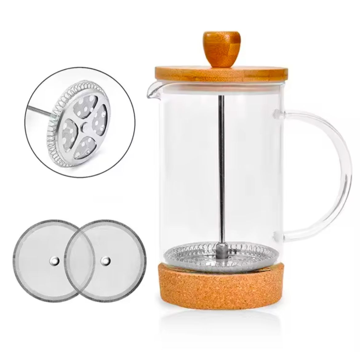 Cafetera de Prensa Francesa - 600 ml