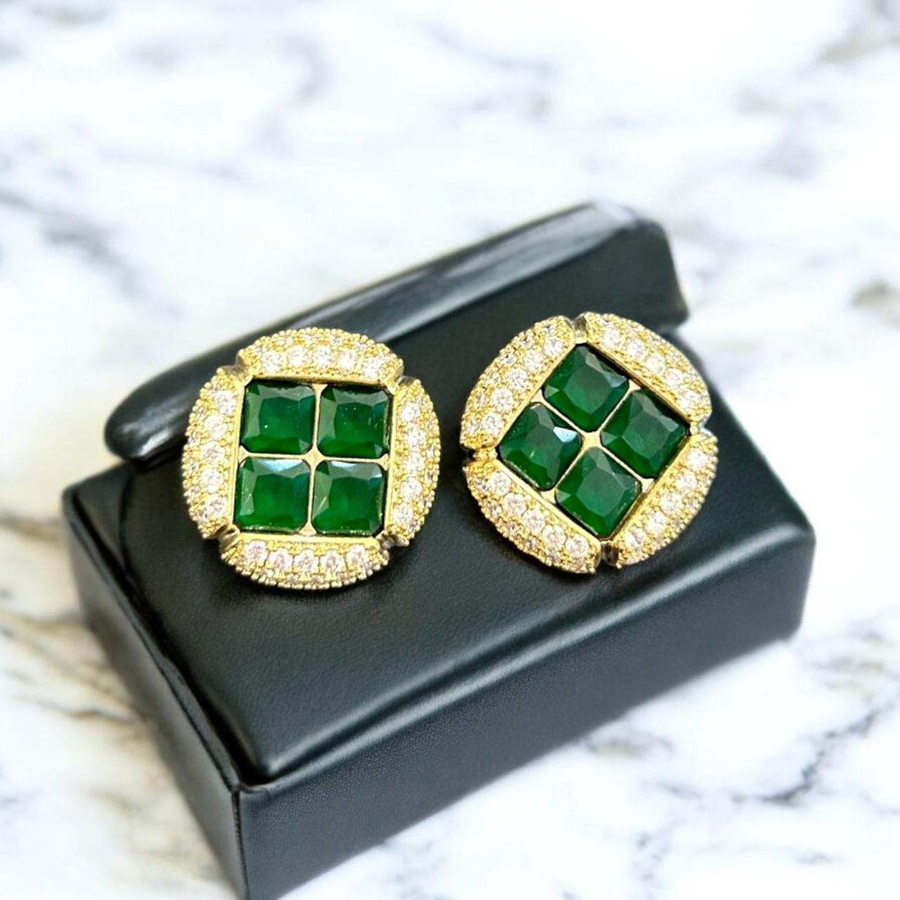 Aretes Circulares Brillantes