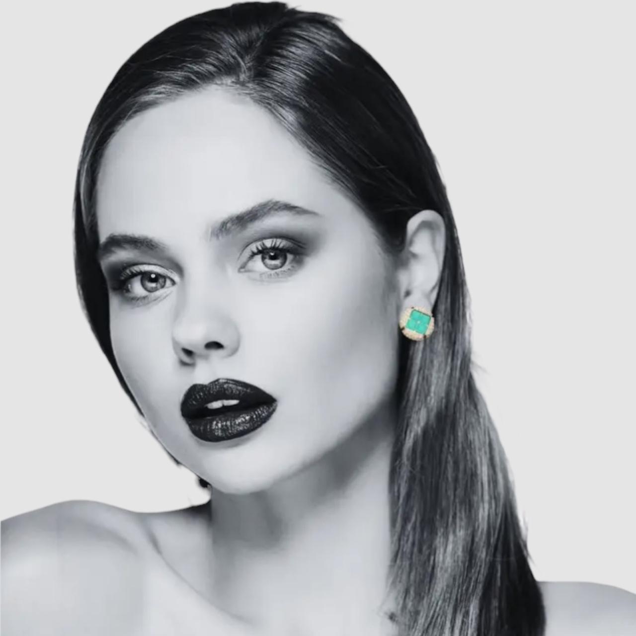 Aretes Circulares Brillantes