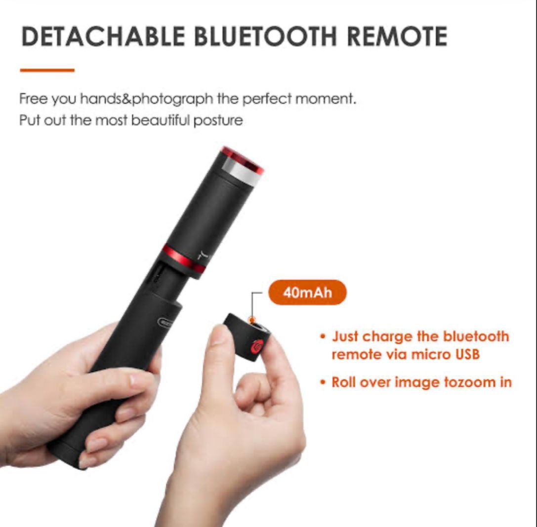 Selfie Stick Tripode Con Luz