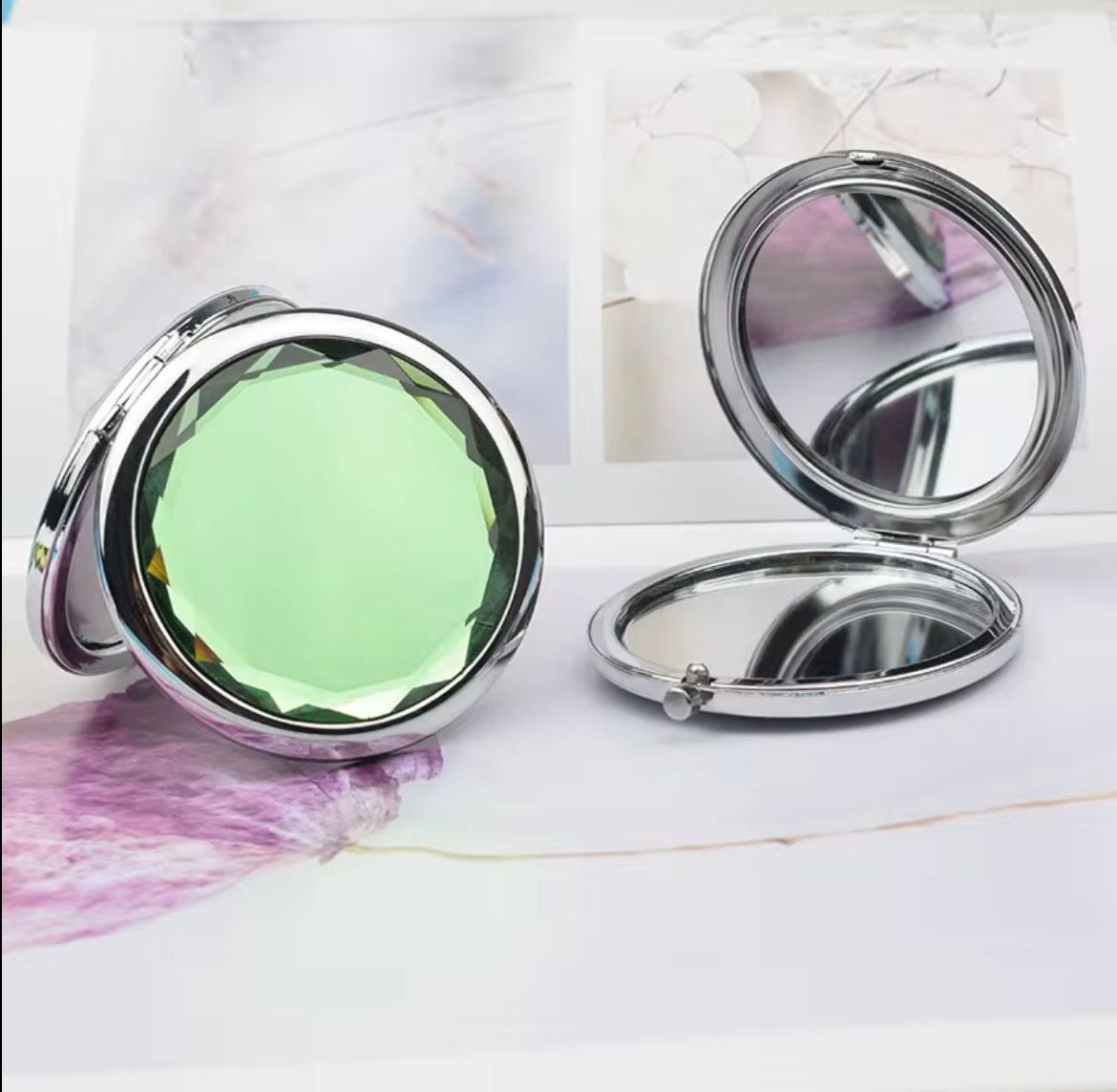 Espejo de Cartera Diamante