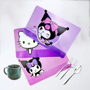 Individuales set 4 Hello Kitty