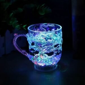 Taza Magica acrilica de luces Led