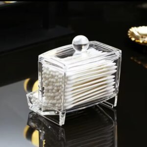 Organizador acrilico para hisopos