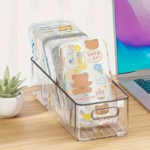 Organizador acrilico rectangular multiuso