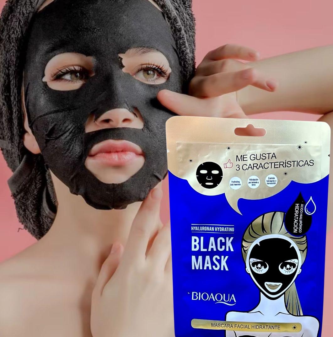 Mascarilla negra Bioaqua