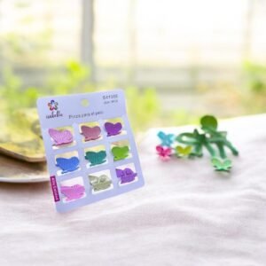 Ganchos para cabello Mariposa set 9