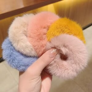 Colet de cabello peluche