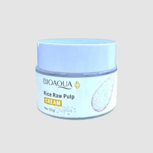 Crema hidratante facial de arroz