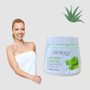 Exfoliante corporal de Aloe vera Bioaqua 250 ml