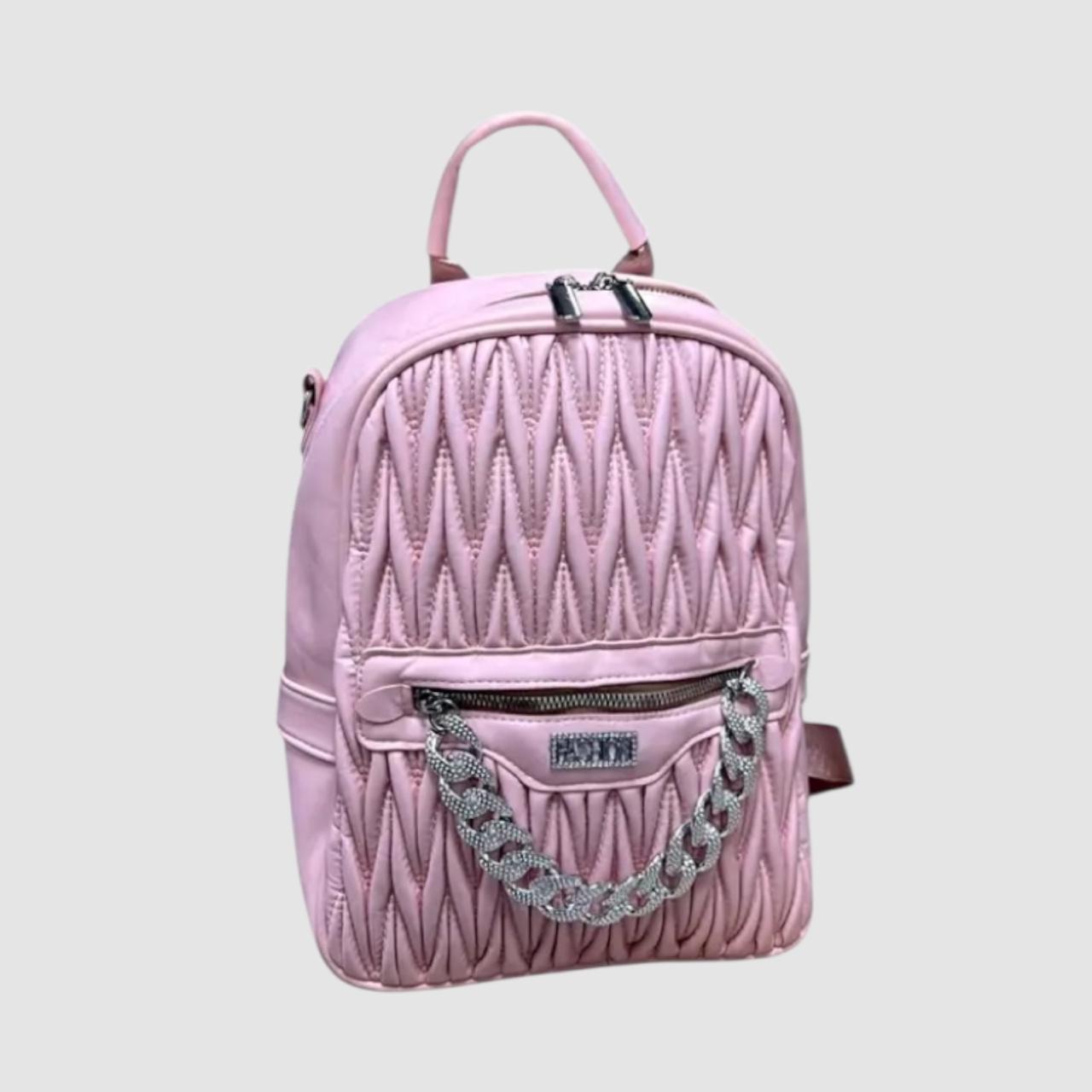 Mochila morral con cadena