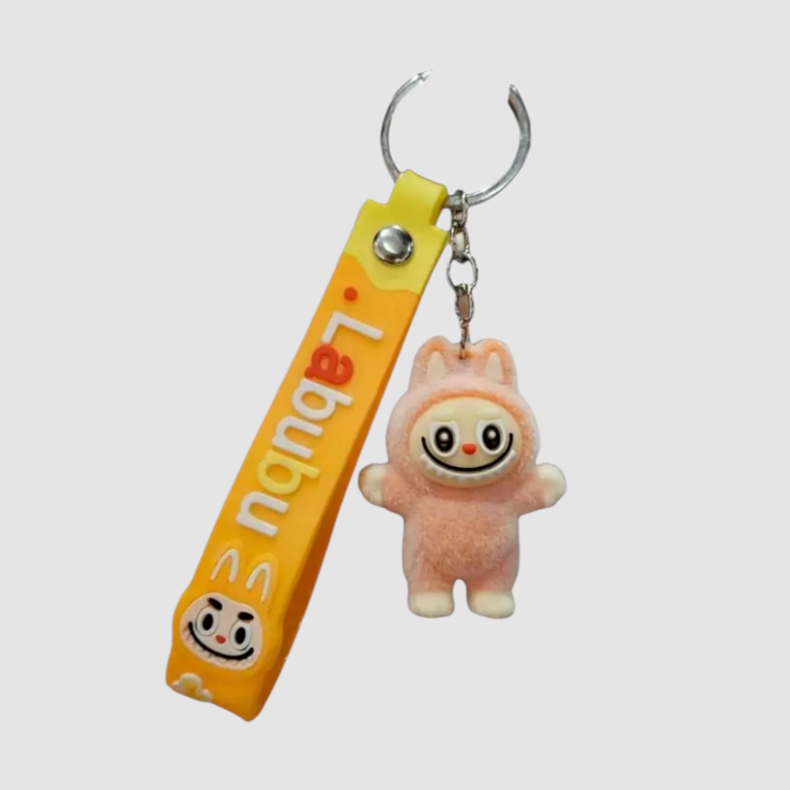 Llavero LA BUBU con relieve de felpa