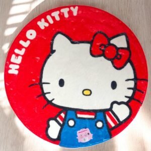 Alfombra de piso para dormitorio Hello Kitty