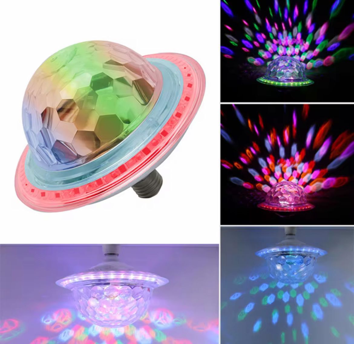 Foco de luz para fiesta