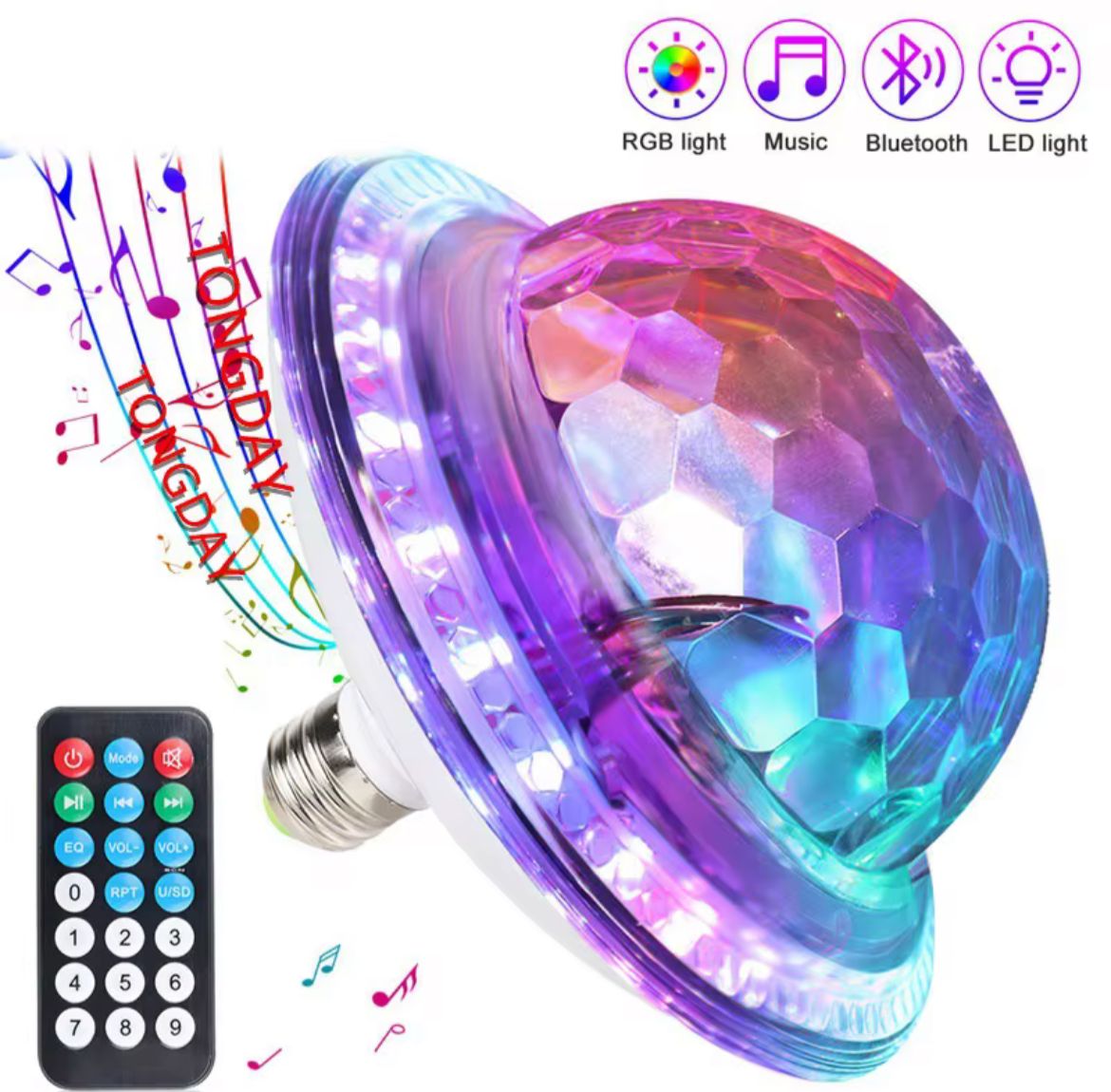 Foco de luz para fiesta