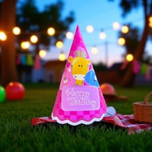 Gorro de cumpleaños Led