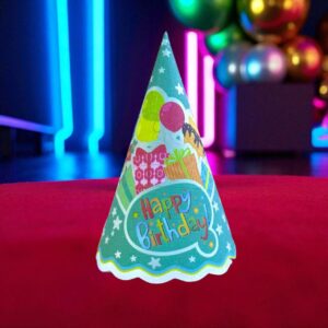 Gorro de cumpleaños Led