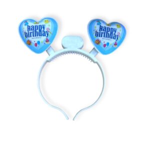 Vincha con luces Led  para cumpleaños