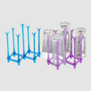 Posa vasos plegable
