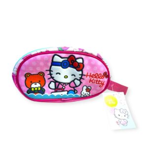 Cartuchera Hello Kitty con 2 bolsillos