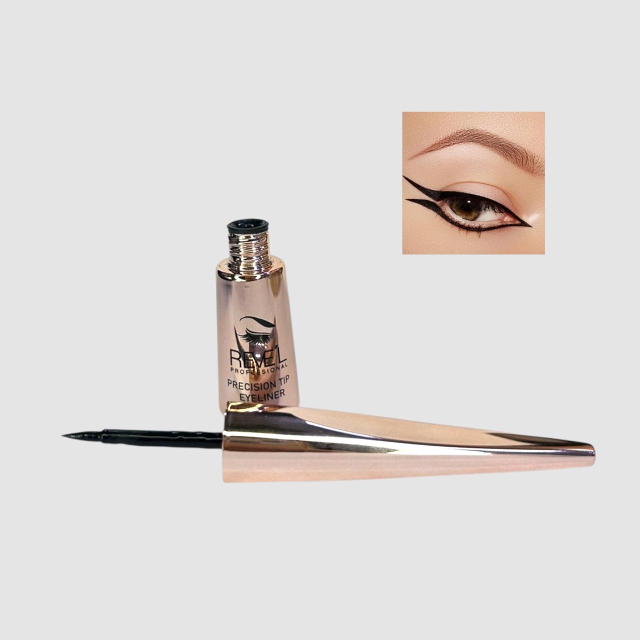 Delineador Eyeliner punta pincel waterproof