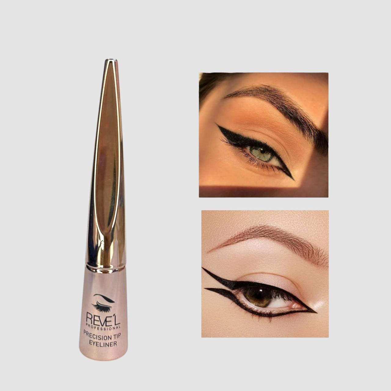 Delineador Eyeliner punta pincel waterproof