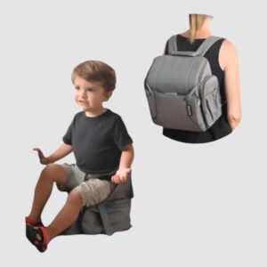 Pañalera - Silla para comer - Mochila para bebes