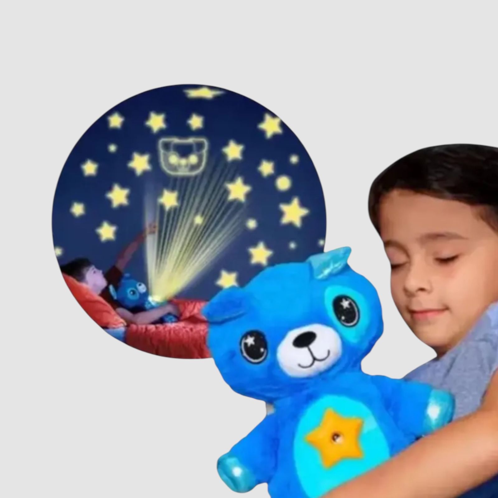 Peluche proyector para niños
