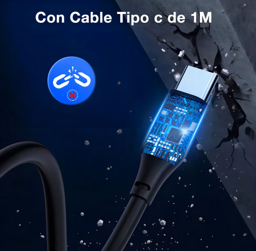 Cargador para Auto USB Tipo C