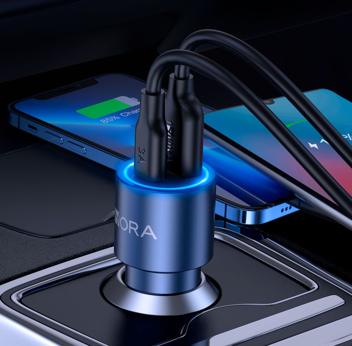 Cargador para Auto USB Tipo C