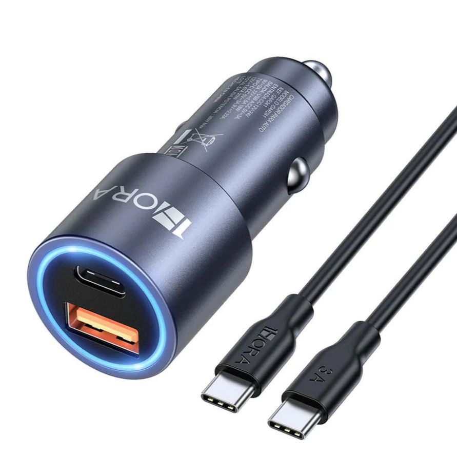 Cargador para Auto USB Tipo C