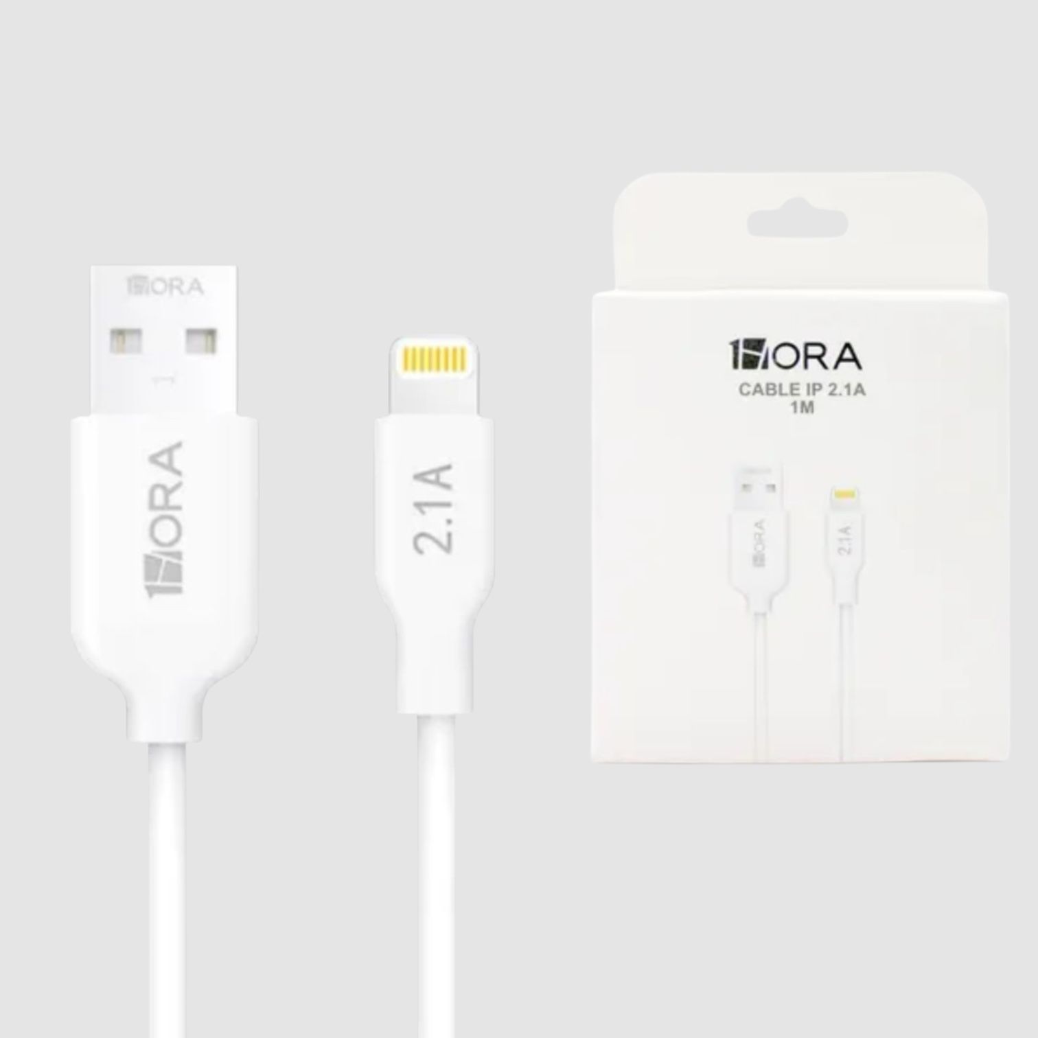 Cable USB a Lightning 1M de Carga y Datos
