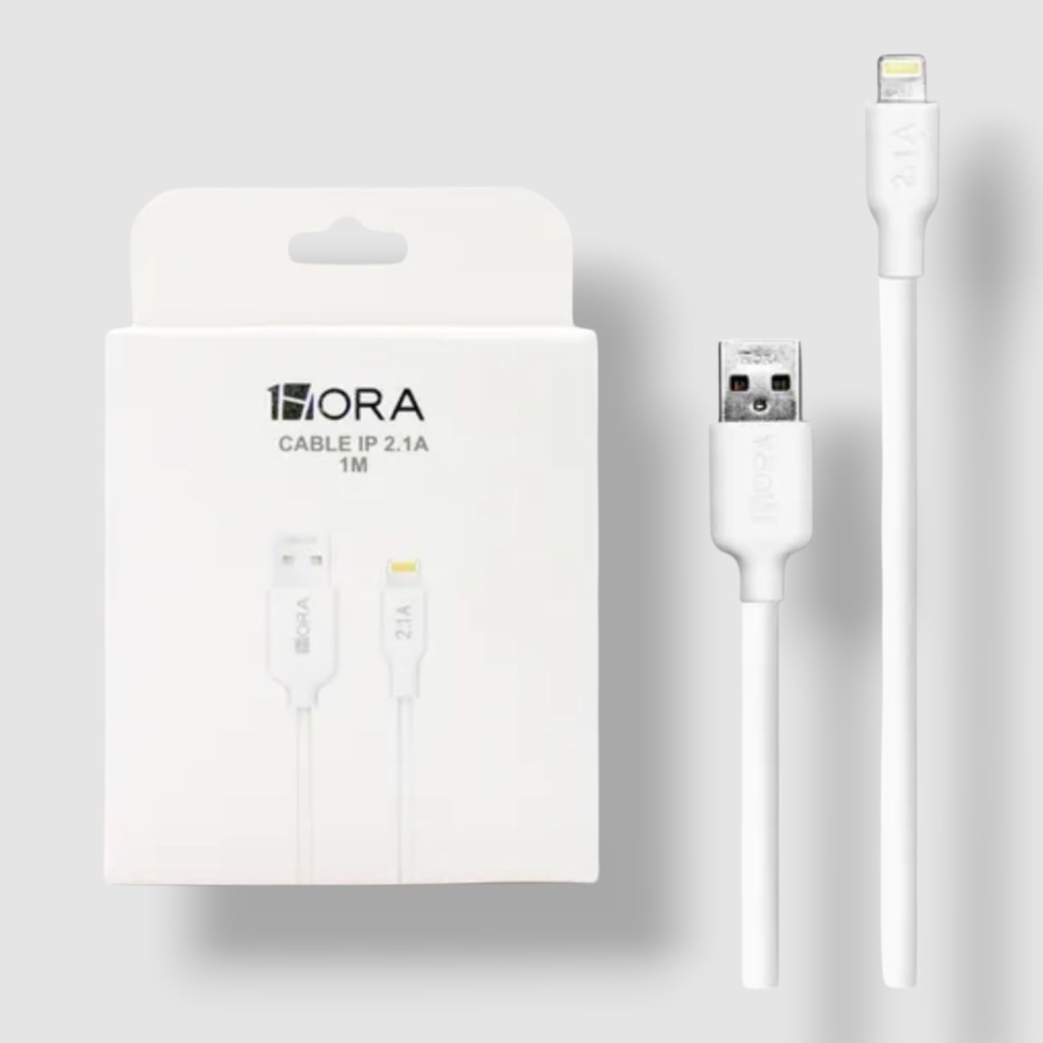 Cable USB a Lightning 1M de Carga y Datos