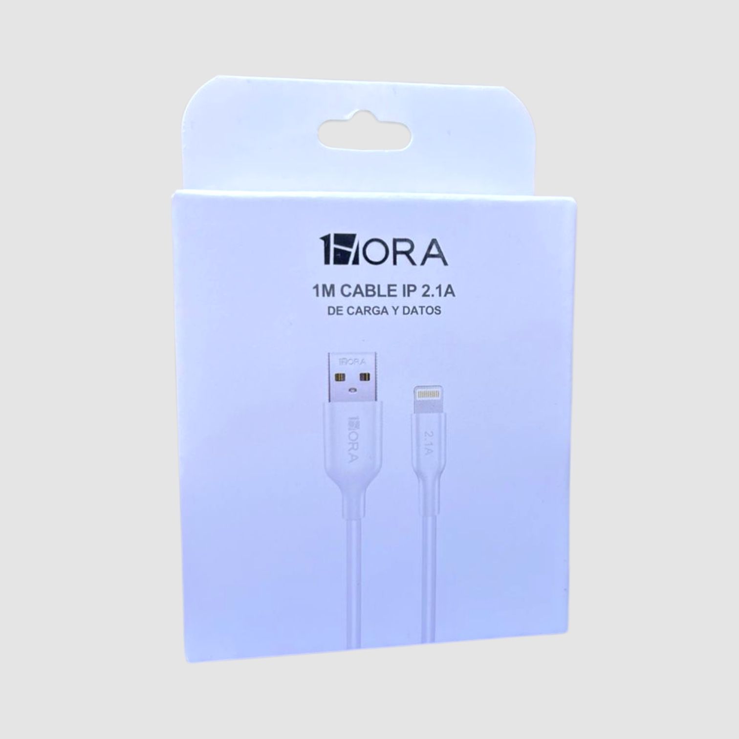 Cable USB a Lightning 1M de Carga y Datos