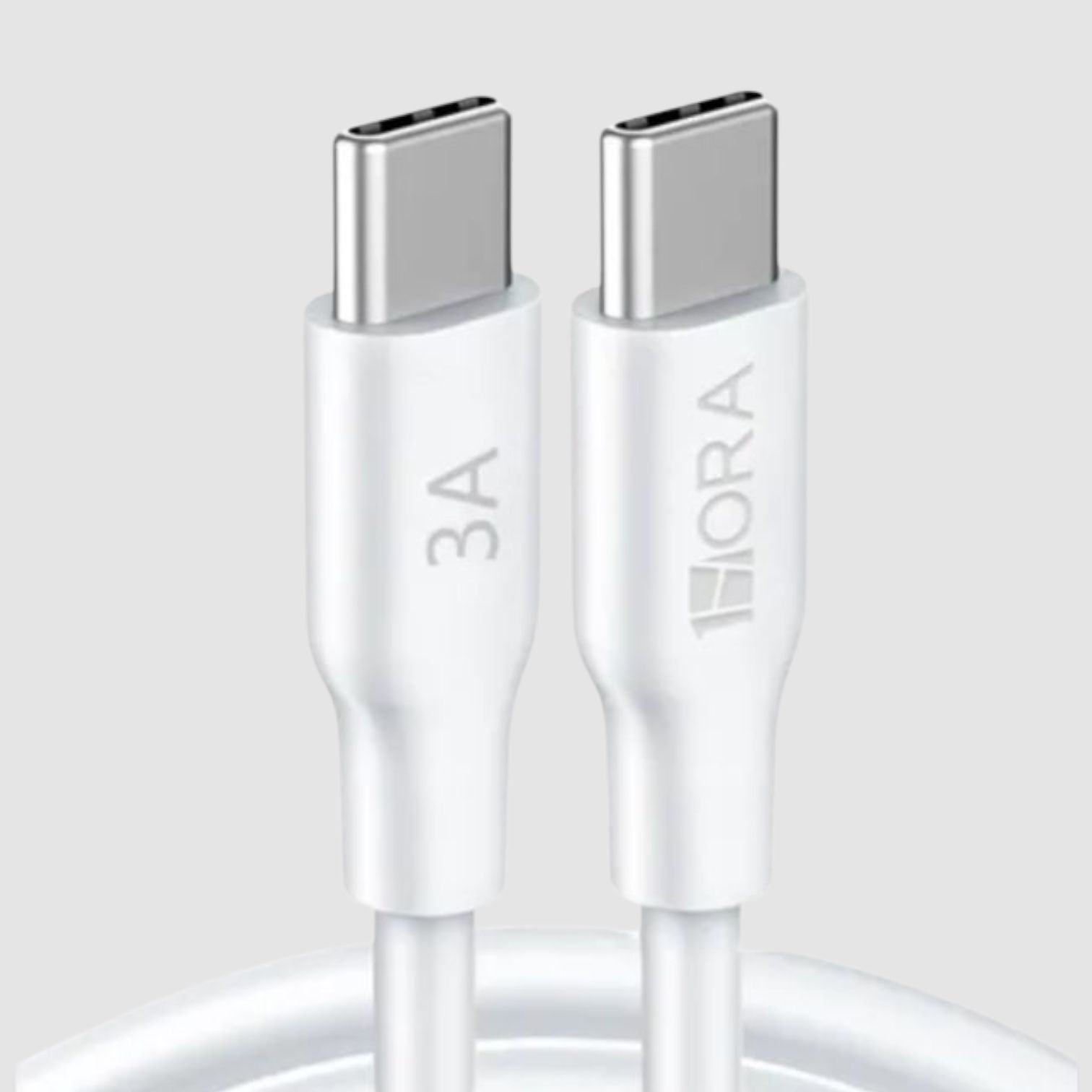 Cable Tipo C a Tipo C de 1 M de Carga y de Datos