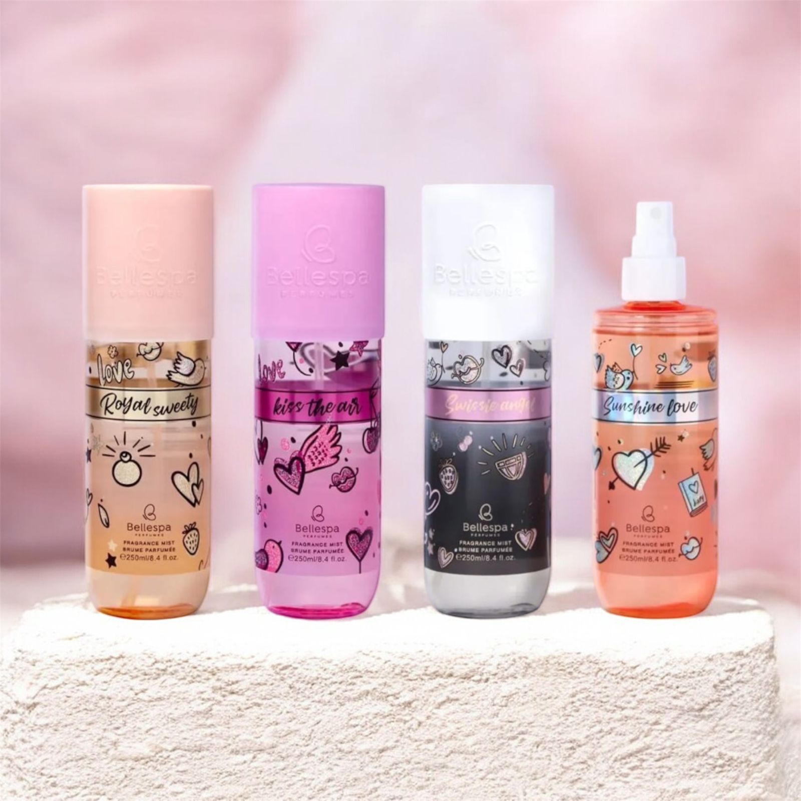 Splash Colonia Bellespa floral 250 ml