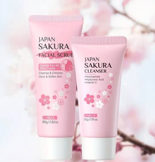 Japan Sakura Bloqueador + SPF 50 PA+++ | Laikou (50 g)