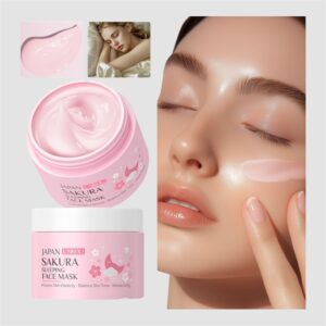Laikou Japan Sakura Mud Mask | Mascarilla de Lodo Volcánico con Sakura (Efecto Limpieza + Iluminación)