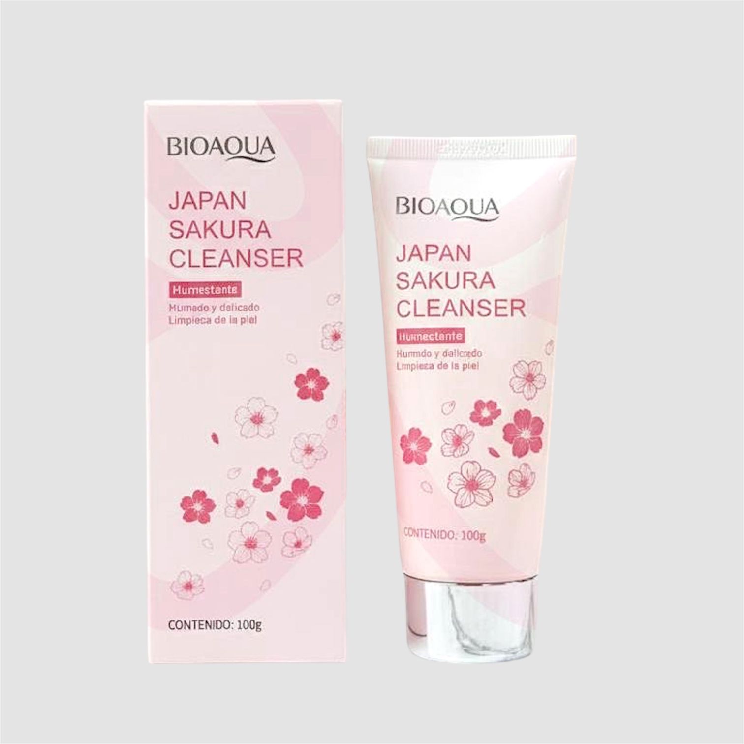 Bioaqua Japan Sakura Cleanser | Limpiador Facial Suave (100 g)