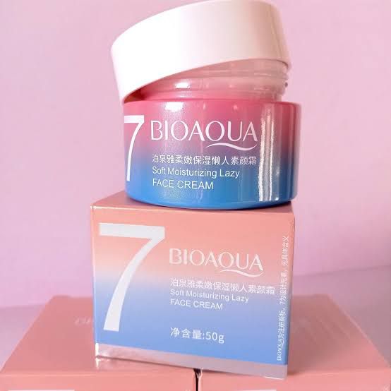 Crema hidratante aclaradora Vegana V7 Bioaqua 50 g