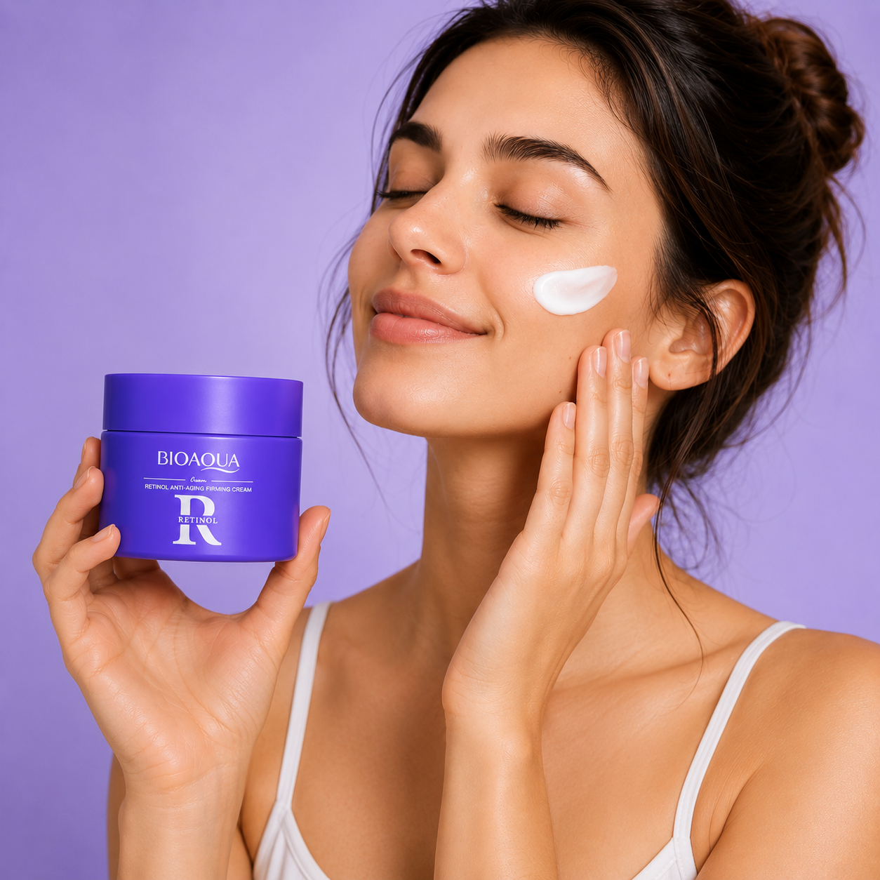 Crema Facial Antiedad Bioaqua Retinol 50 g