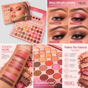 Paleta de Sombras The Natural Nudes - Revel