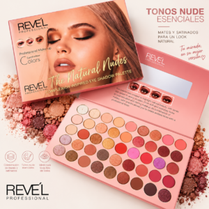 Paleta de Sombras The Natural Nudes - Revel