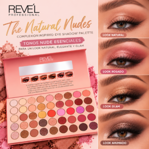 Paleta de Sombras The Natural Nudes - Revel
