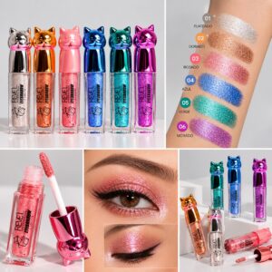 Sombras liquidas brillantes  Cat - Revel