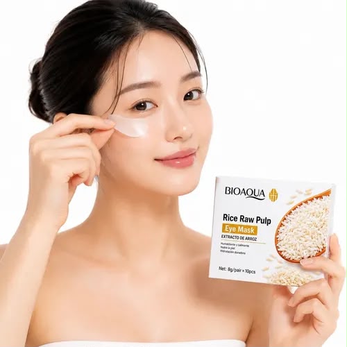 Parches Sachet De Ojos Linea De Arroz - Bioaqua