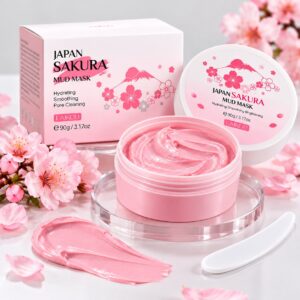Laikou -   Mascarilla de barro Japan Sakura Mud Musk 90g